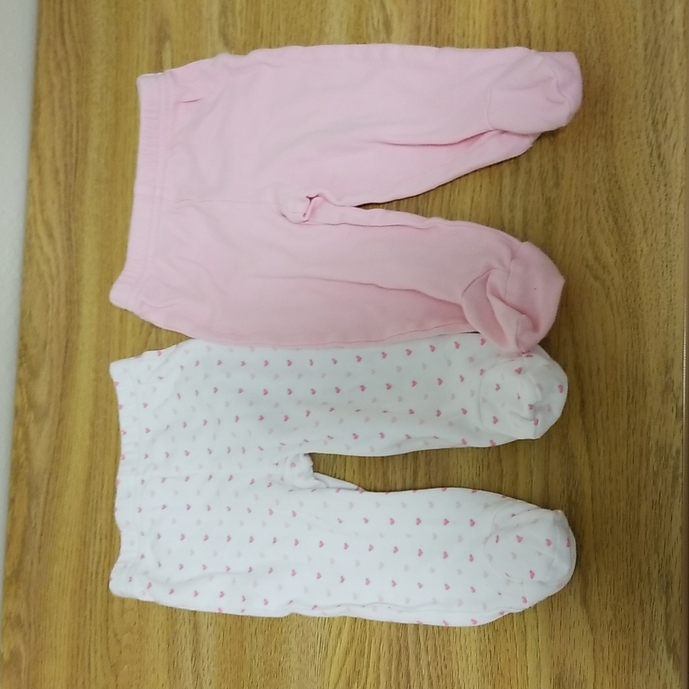 2! EUC Koala baby essentials footed pants 0-3m